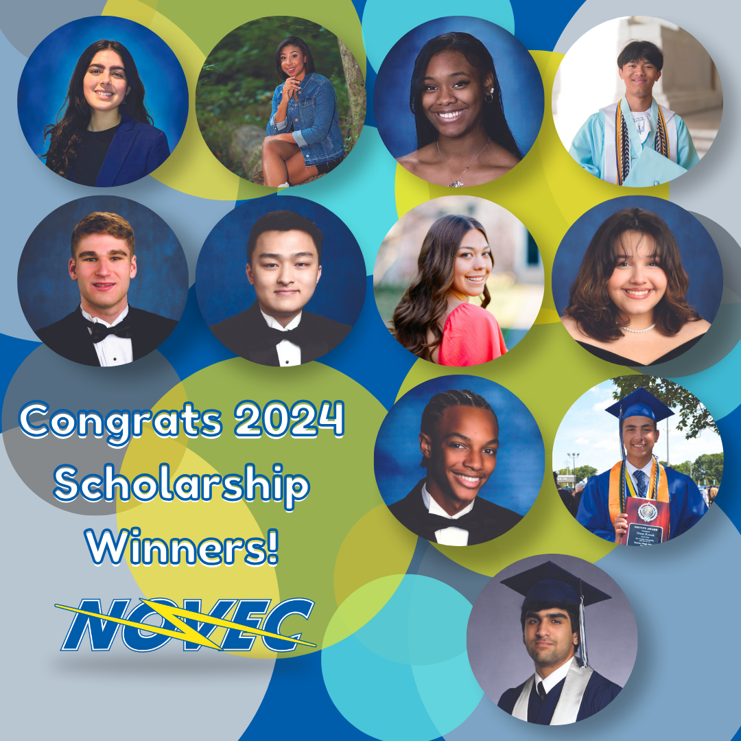 2024 Scholarship Winners Graphic